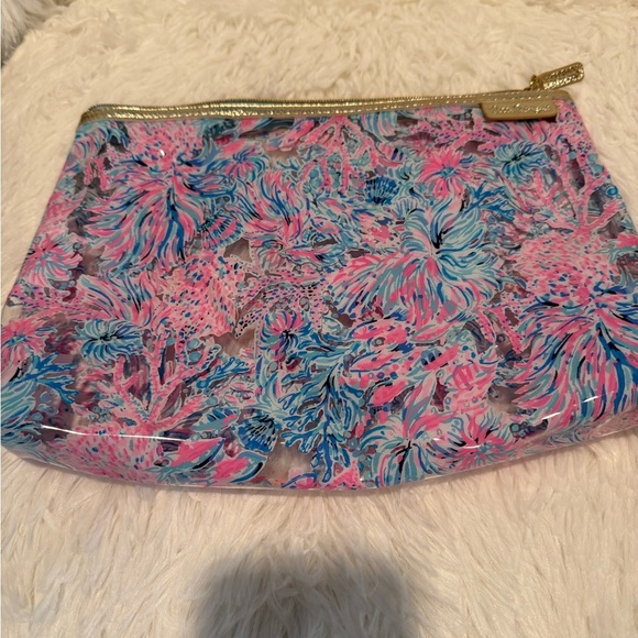 Lilly Pulitzer Zippered Bag EUC - Picture 2 of 5